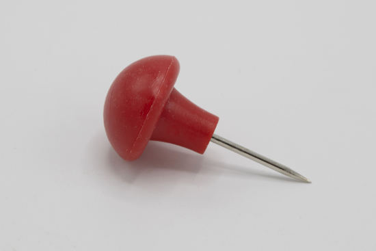 Bilde av Push pins rød   100 stk