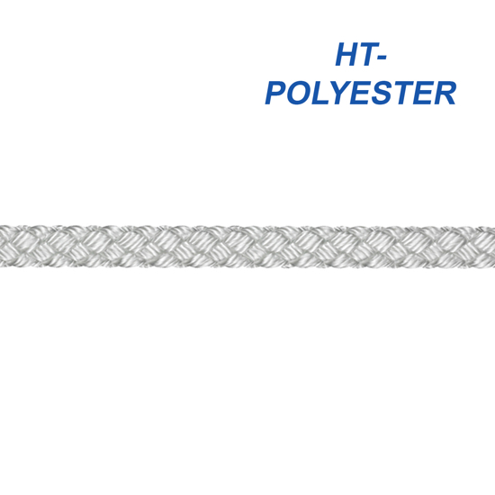 Bilde av Liros snor polyester flettet 1 mm hvit spole 250 m