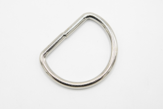 Bilde av D-ring sveiset 45 x 38 x 5,6 mm forniklet