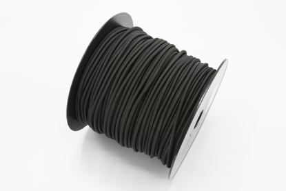 Bilde av Rund strikk polypropylen 4 mm sort 100m