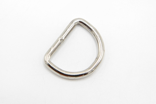 Bilde av D-ring sveiset 20 x 15 x 3 mm forniklet