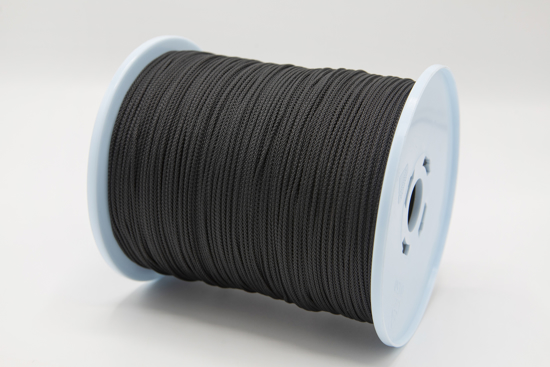 Bilde av Liros snor polyester flettet 1,7 mm sort spole