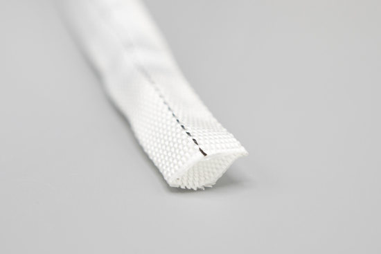 Bilde av PES tube webbing 19 mm hvit 91,4 m 
